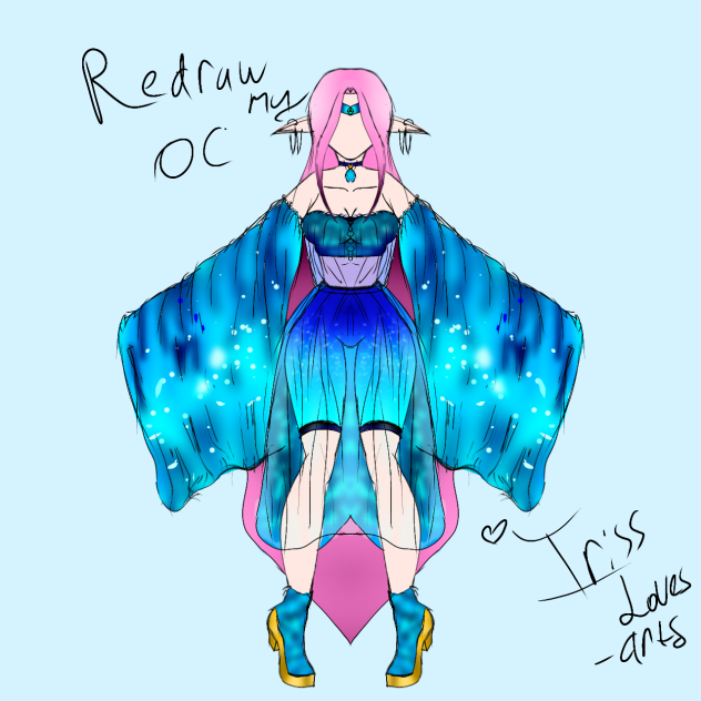 draw my oc in your style