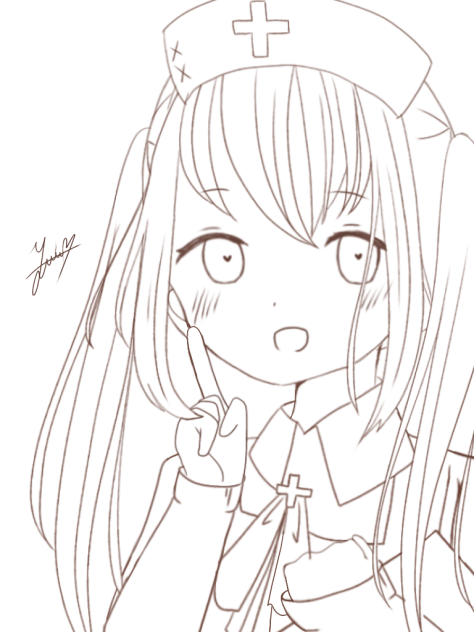 線画3
