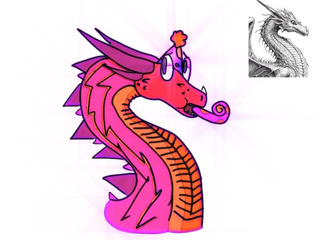 A better b day dragon