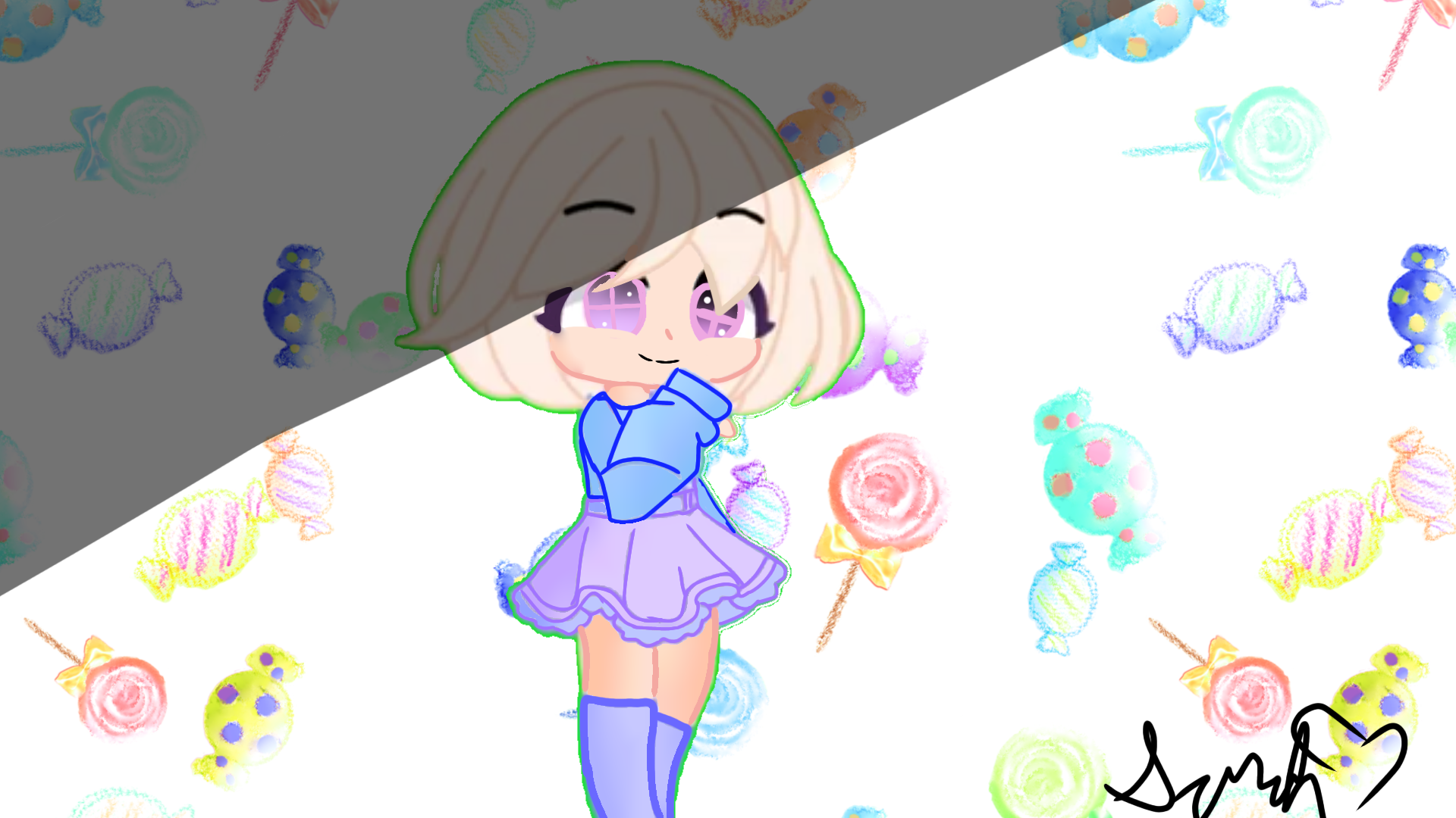 Edit para uma Eli qualquer - ibisPaint