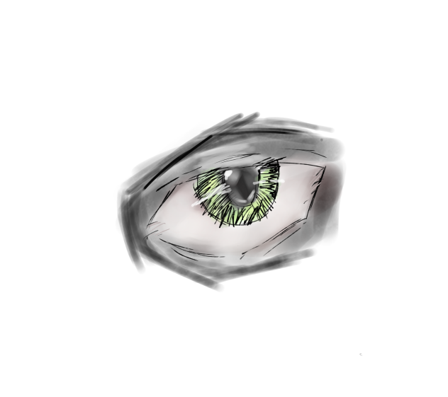 Realistic eye or something
