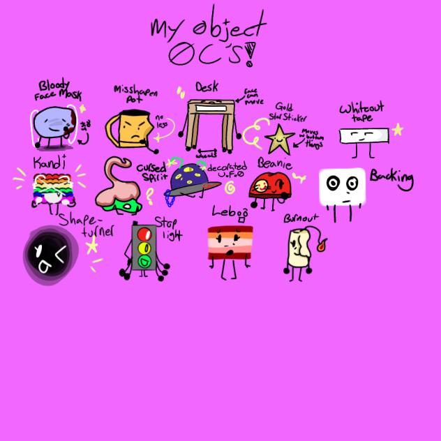 wip my object oczzzz!!!