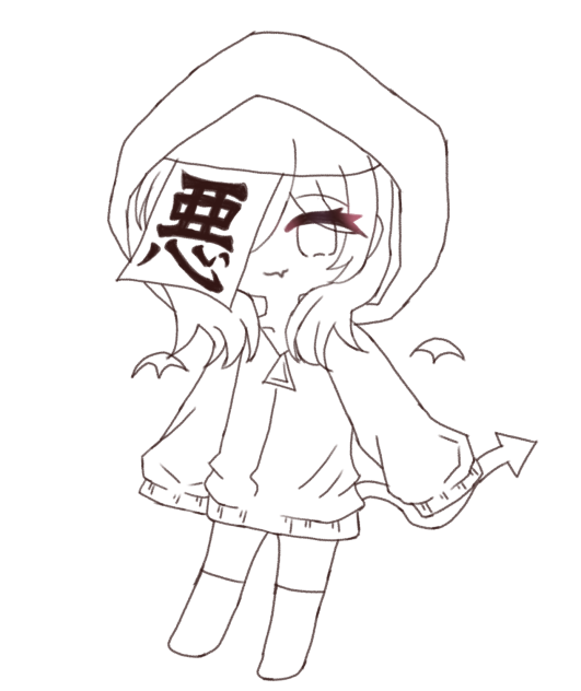 線画！