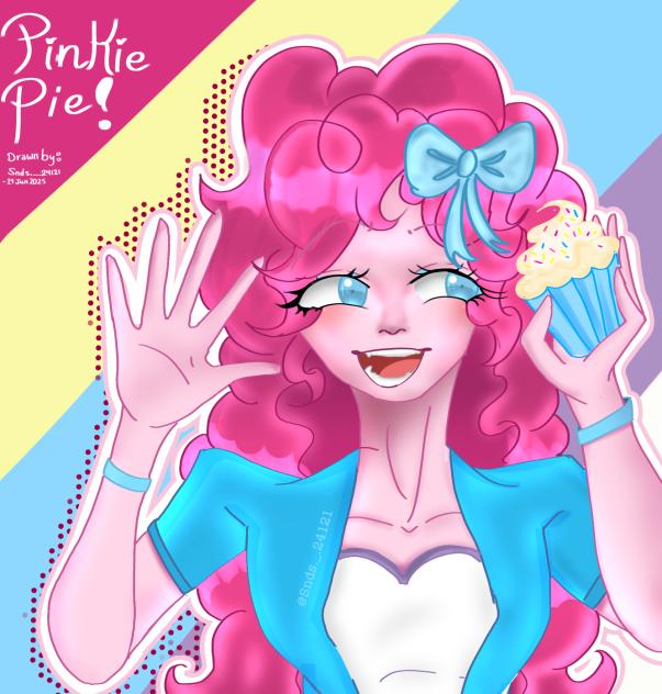 Pinkie pie (equstria girls) x my style✨🩷