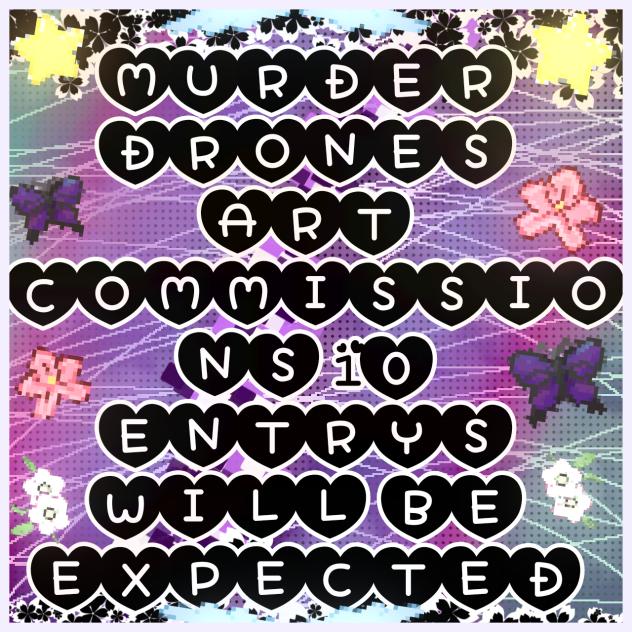 I'm expecting 10 commissions for MD art
