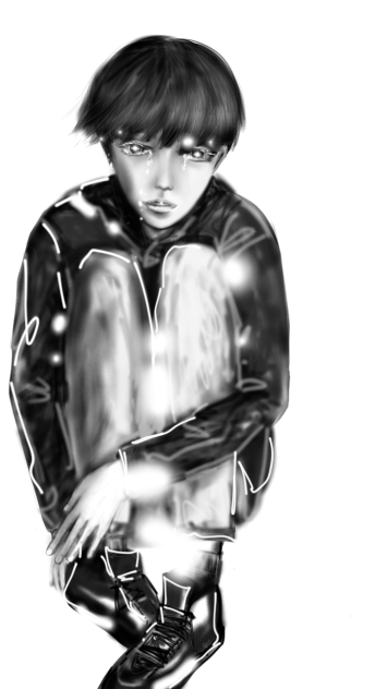 чернобелое - ibisPaint