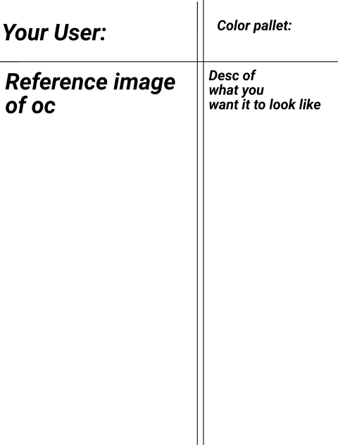 Form for requestes - ibisPaint
