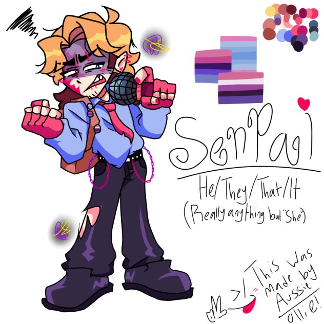 Senpai Headcanon Design!