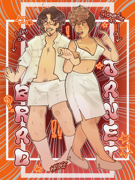 if they were in rocky horror!