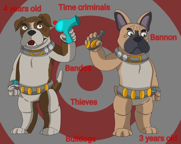 Time criminals Bandos and Bannon