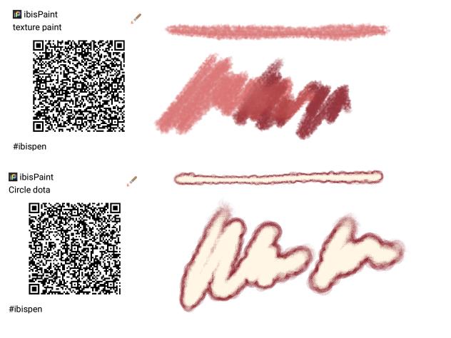 Dots + Render paint texture brushes