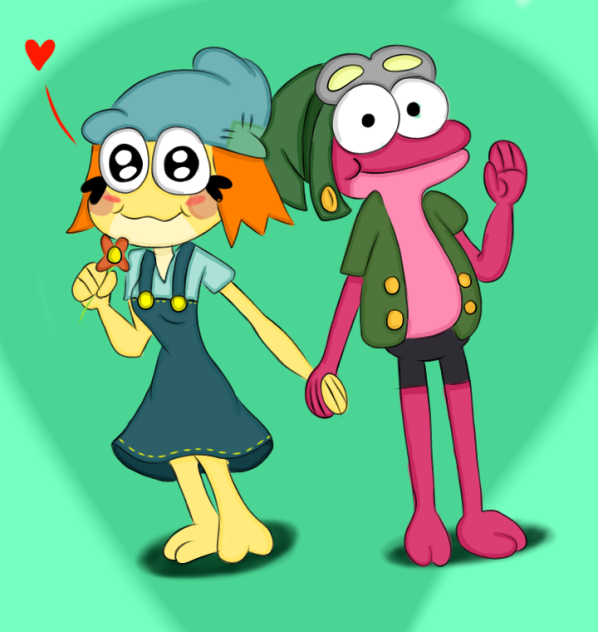 sprig x sol love ♥️ amphibia 🐸🐸🐸