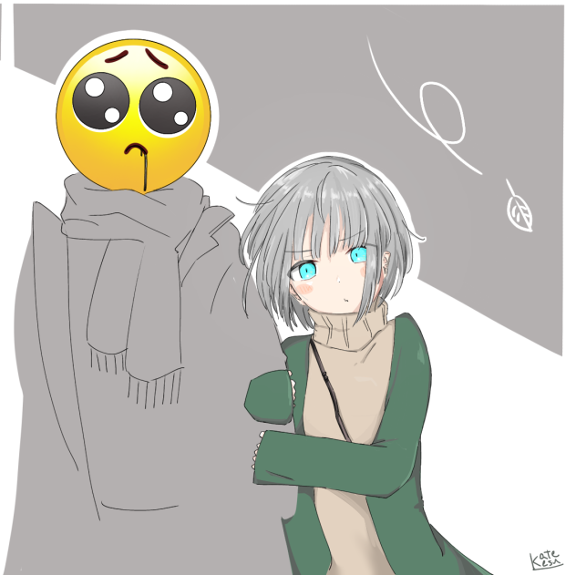 寒すぎてぴえん