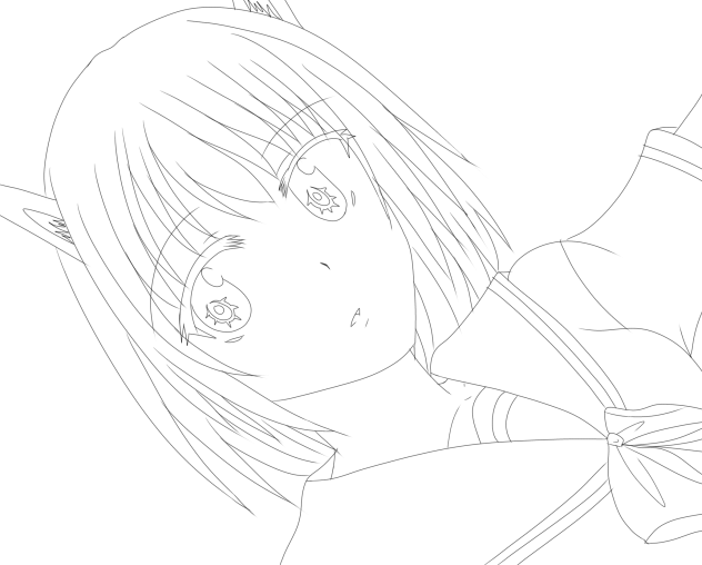 線画105