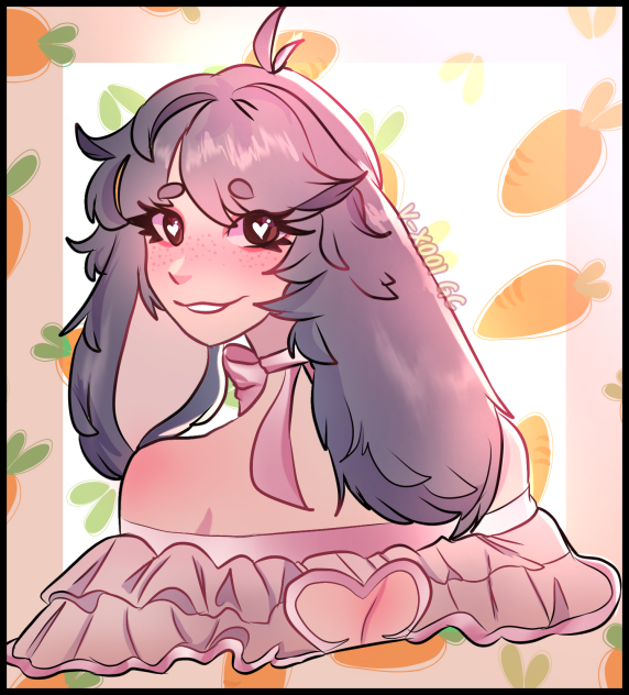 Oc backed of of my bunny