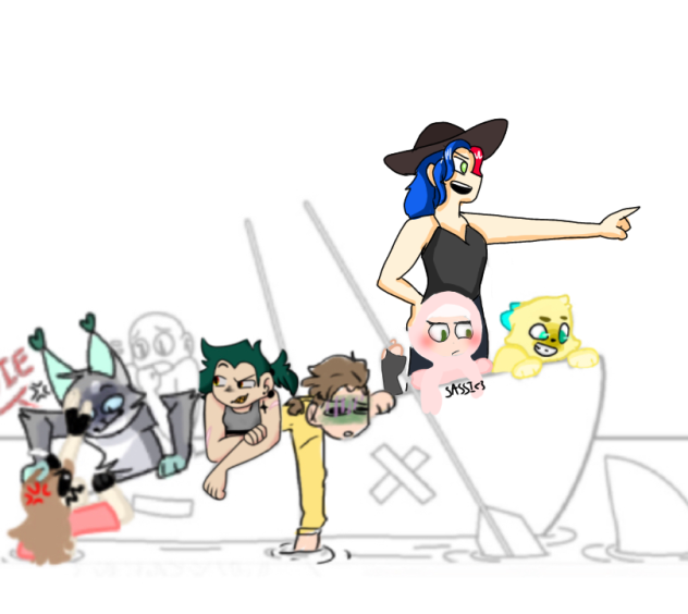 Uncorlored boat Collab