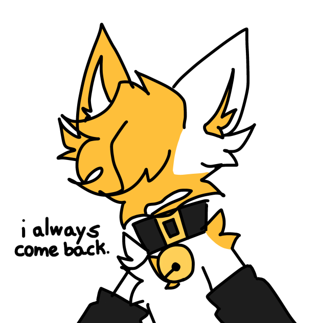 she always come back.