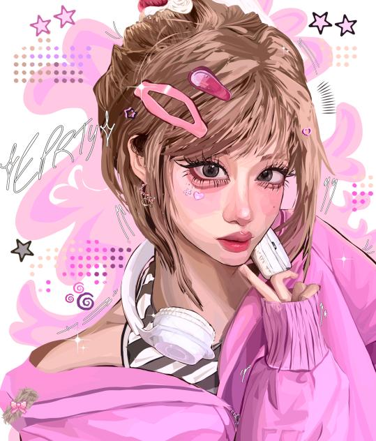 さち❁¨̮ページ♡♡ σ(≧ω≦)💋💕 - ibisPaint
