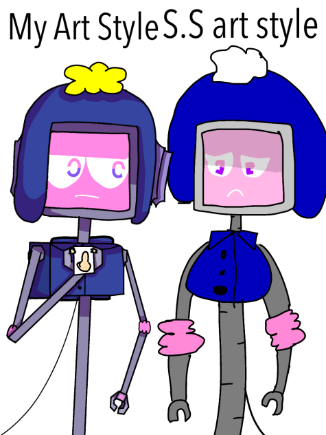 My Art Style vs S S Art Style as Craidra