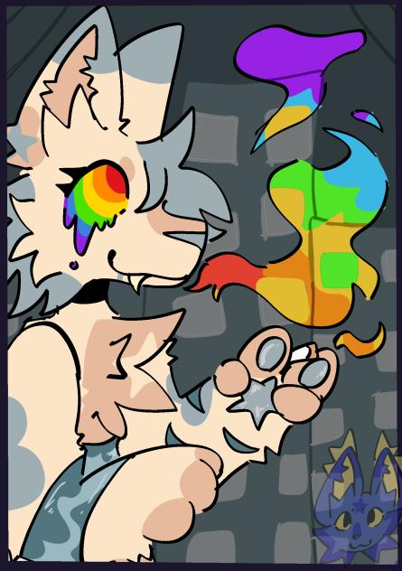 + the world is more colorful this way +