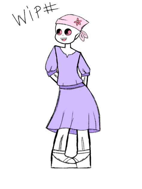 lavender colored dress