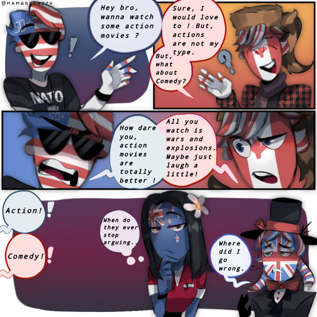Countryhumans Comic #9 🥳