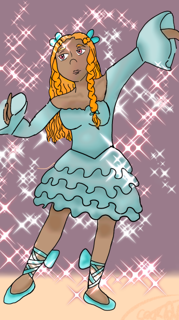 Glittering Lonely Dancer - ibisPaint