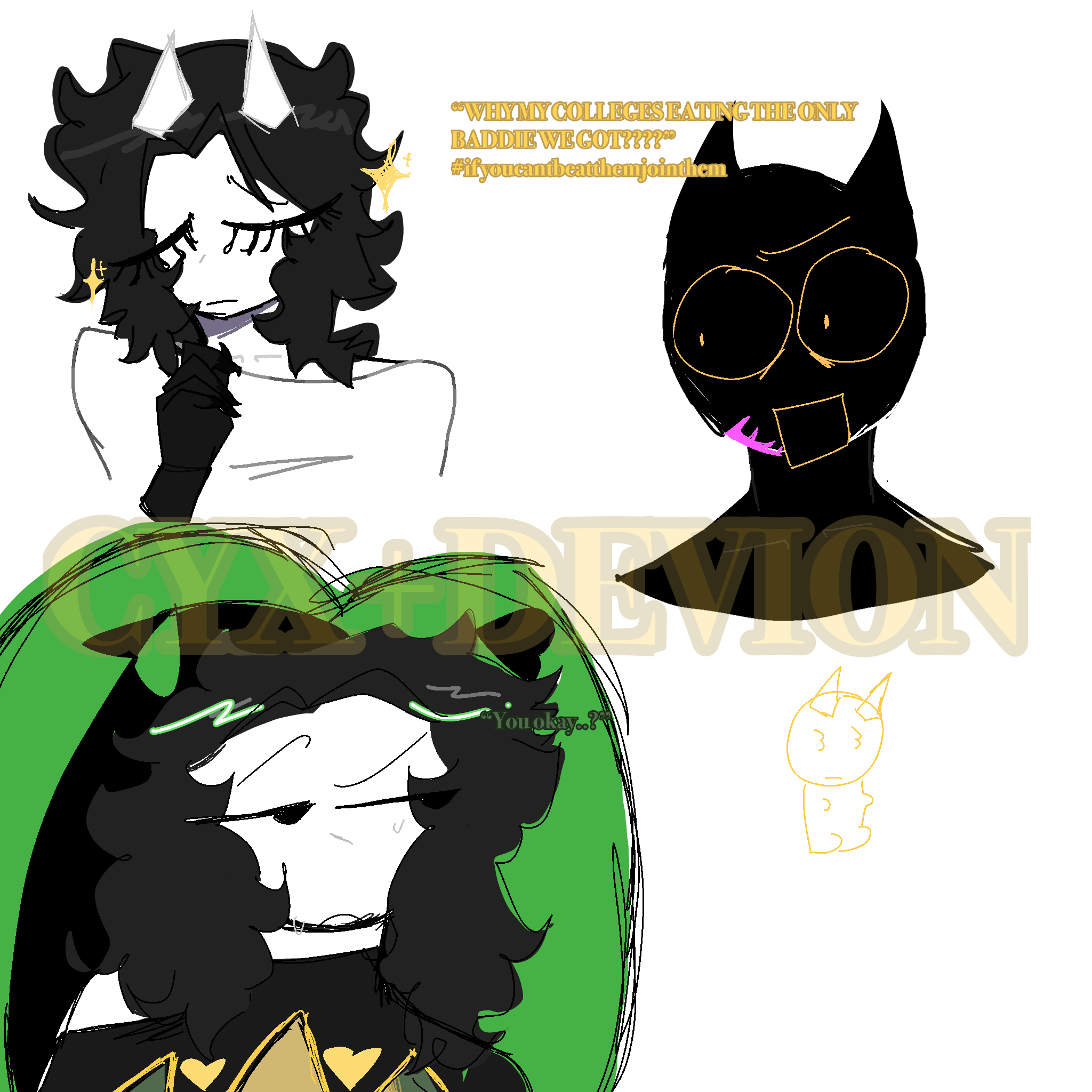 Random doodles 🫩 - ibisPaint