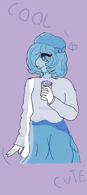 Blue, blue, blue - ibisPaint