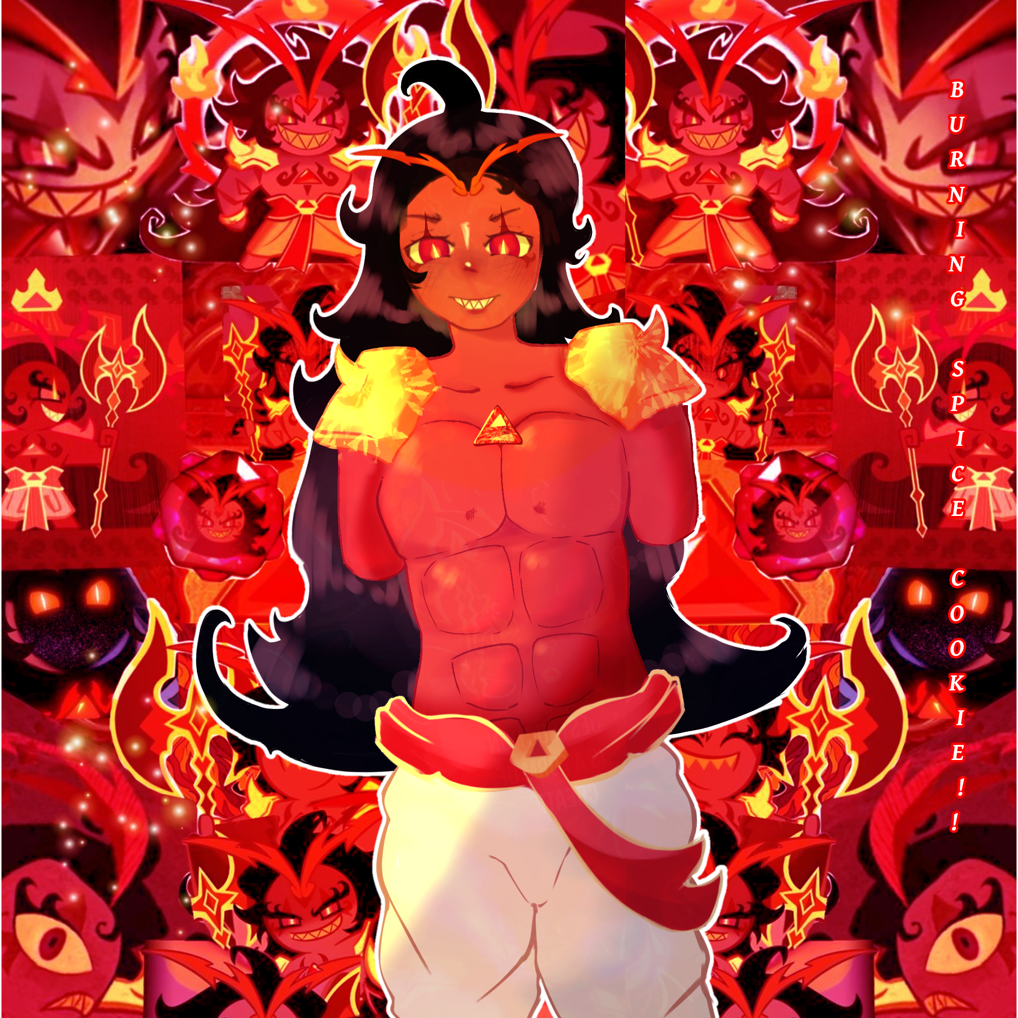 BURNING SPICE COOKIE!!! - ibisPaint