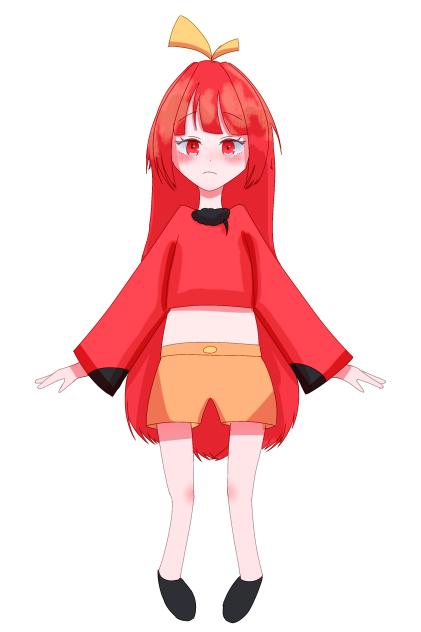 ホゲータ大好きっ子様の立ち絵① - ibisPaint 