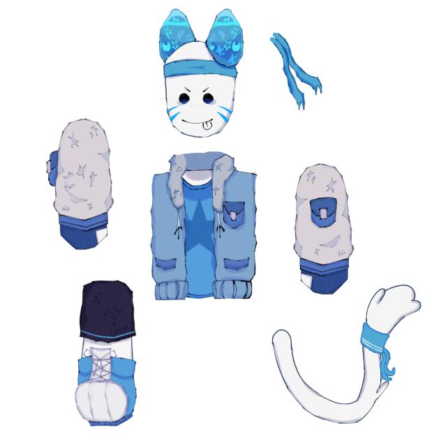 Slingshot model🌀Separate parts★