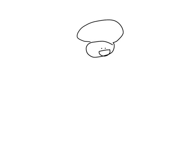 へんなスプラのアフロ