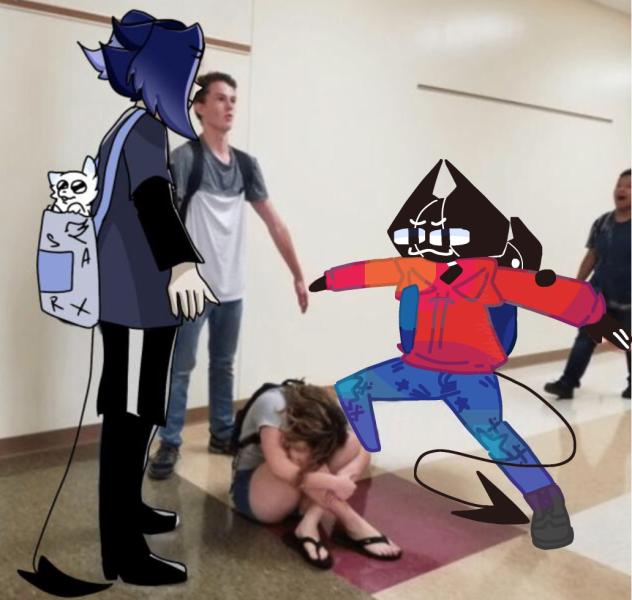 T-pose Collab with Sara Xenie