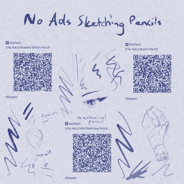No Ads Sketching Pencils