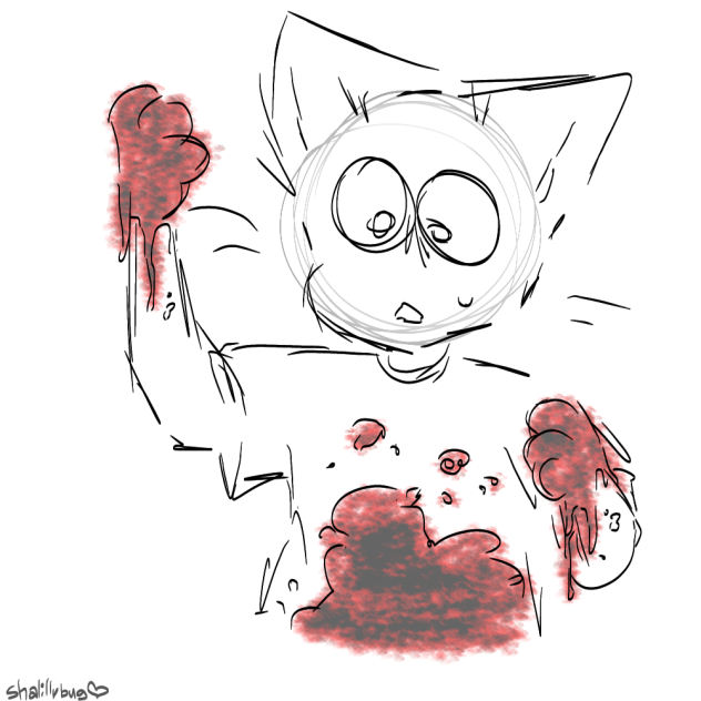 blood on my hands