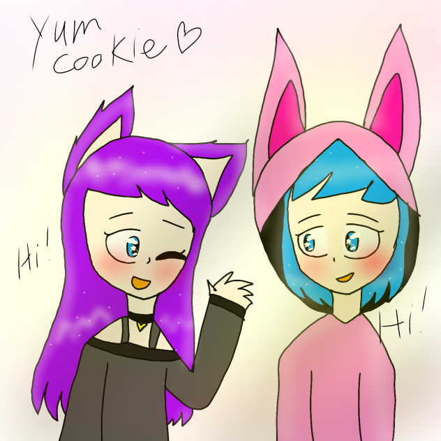 gift for Fox rollica chan and ally - ibisPaint
