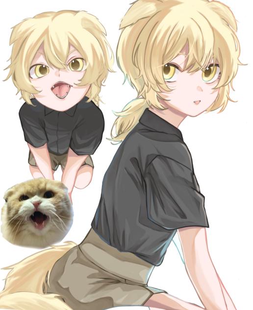 うちの猫ちゃん擬人化