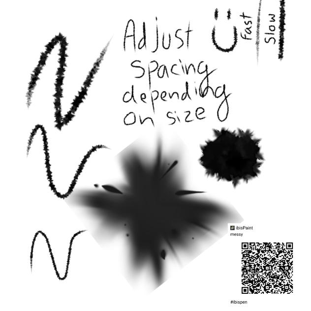 Messy or Fuzzy Brush