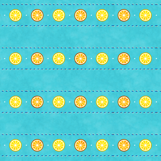 オレンジ🍊のパターン素材