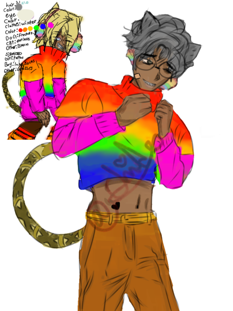 Remake of a challenge oc - ibisPaint