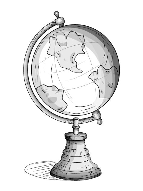 Earth globe 2
