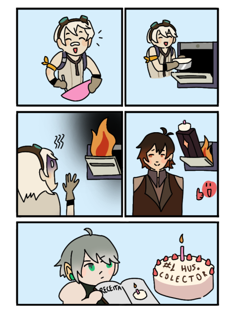 Birthday comic genshin impact