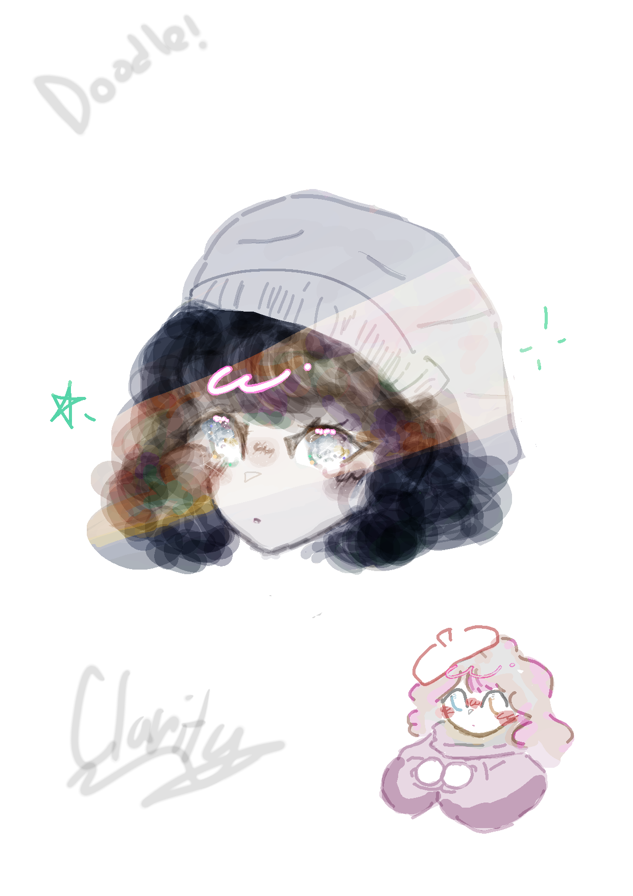 1 hour of a lazy Doodle - ibisPaint