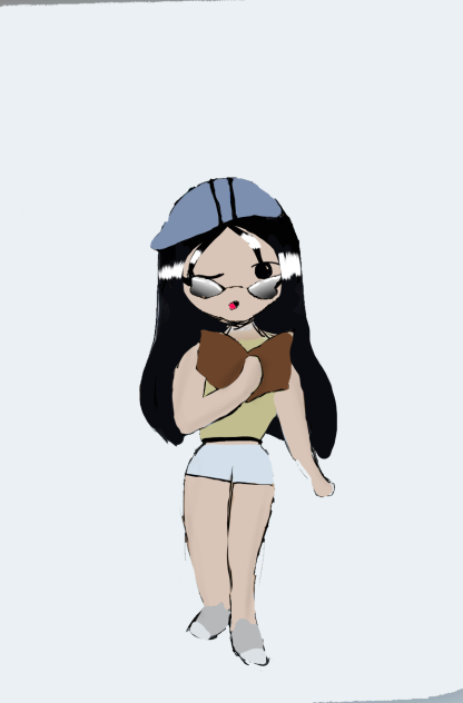 My friend’s roblox avatar (speed paint)