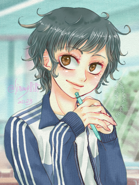 ねぇねぇ、宿題見せて❤️.