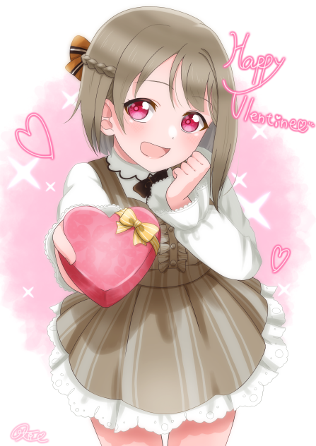 バレンタインかすみん