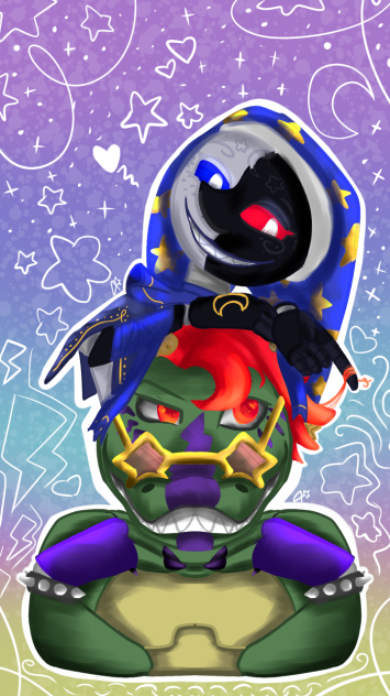 Monty and Moon art!