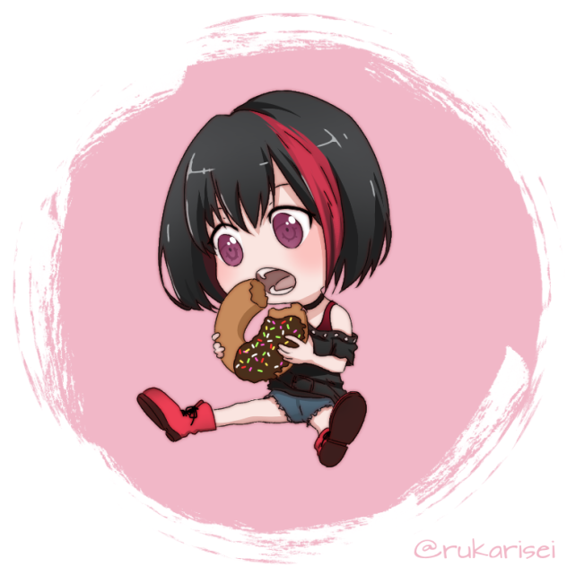 蘭（フリーアイコン）バンドリ