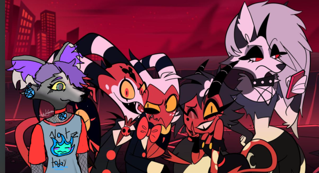 My crazy family be live #helluva boss